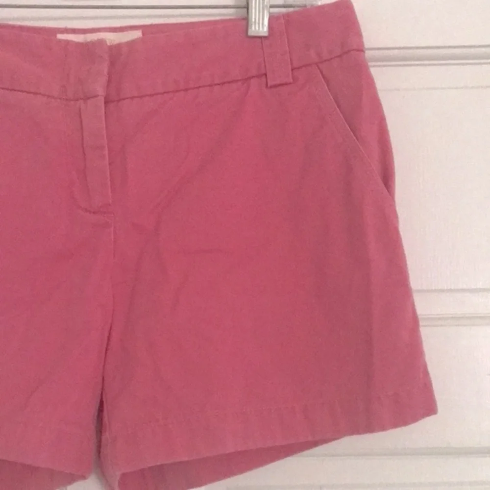 J. CREW Weathered Classic Twill PINK Chino SHORTS